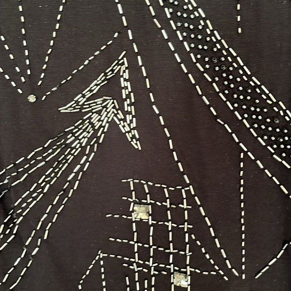 Jimmy choo for H and M beaded top - Picture 3 of 4